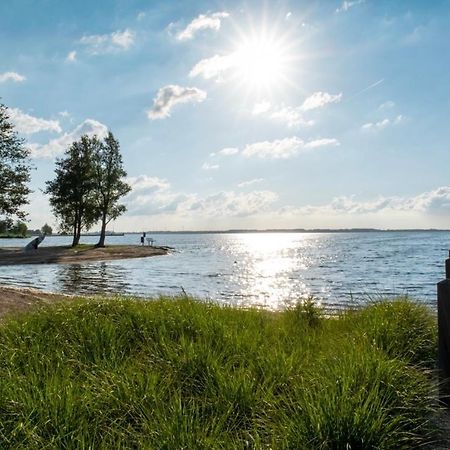 Luxus Cube Meerblick Veluwemeer Am Strand In Erster Reihe Hulshorst Esterno foto