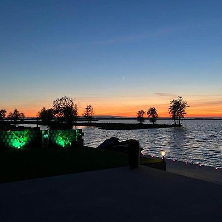 Luxus Cube Meerblick Veluwemeer Am Strand In Erster Reihe Hulshorst Esterno foto